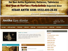 Tablet Screenshot of antikaesyaalanlar.net